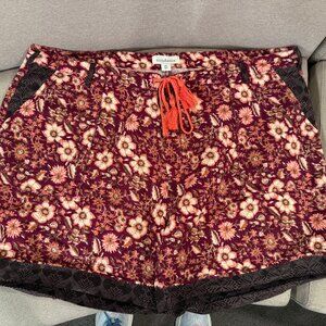 Sundance Red Print Shorts XXL